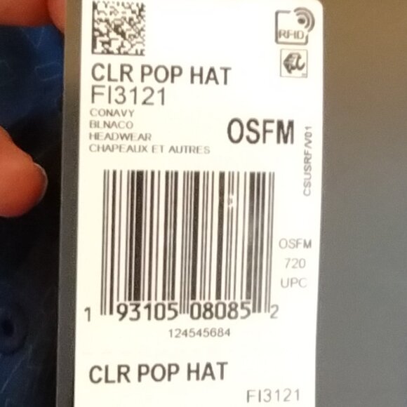 Adidas Color Pop Snapback Hat Navy/Lime Green NWT - Picture 7 of 10